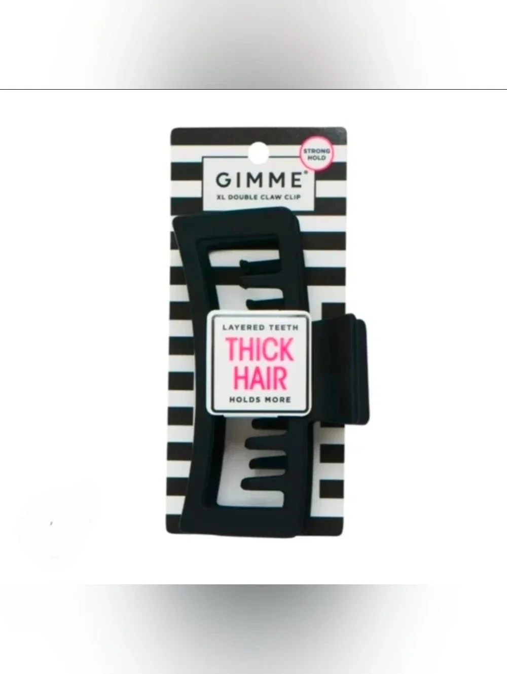 Gimme XL Double Claw Clip - Black BNIB